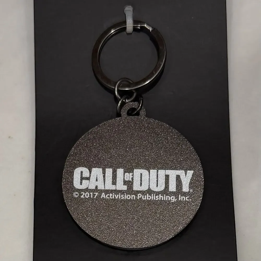Bioworld Call of Duty WWII 2017 Metal Keychain/Ring World War II Video Game